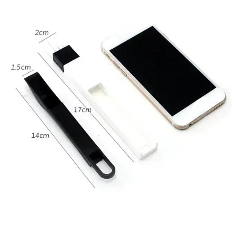 CleanSweep Polished Window Track & Keyboard Brush- Nook & Cranny Dust Shovel for Effortless Cleaning