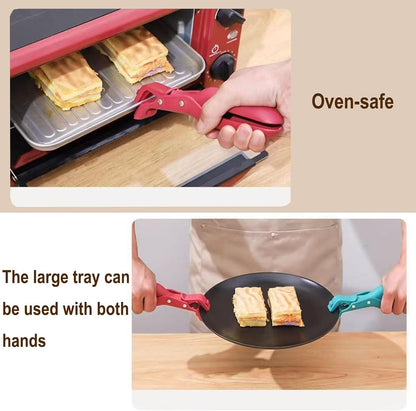 HeatGuard™ Anti-Scald Plate Gripper – Multi-Function Silicone Clips for Safe Handling