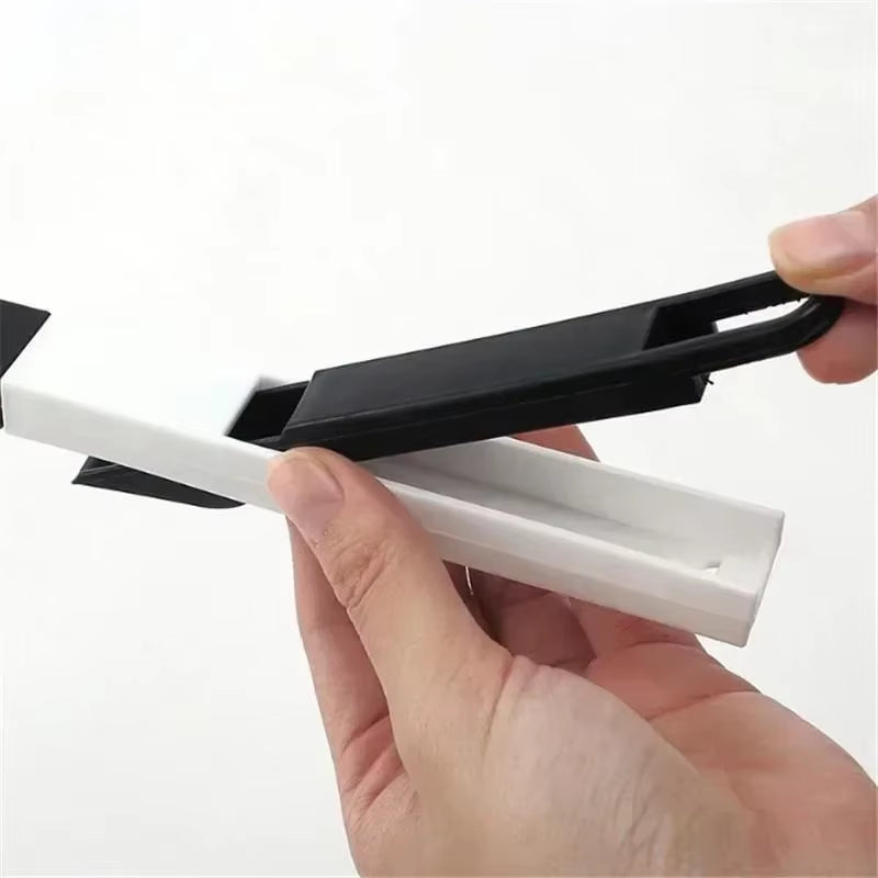 CleanSweep Polished Window Track & Keyboard Brush- Nook & Cranny Dust Shovel for Effortless Cleaning