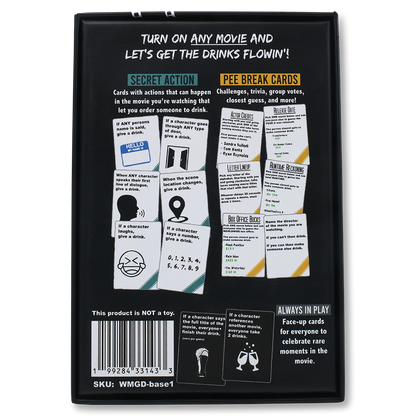 WATCH MOVIES, GET DRUNK - The Live Movie Drinking Game