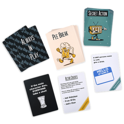 WATCH MOVIES, GET DRUNK - The Live Movie Drinking Game