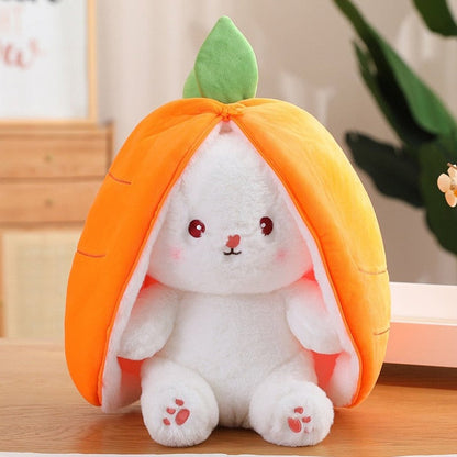 Bunny Plush with Strawberry or Carrot Design – Sweet Toy for Kids