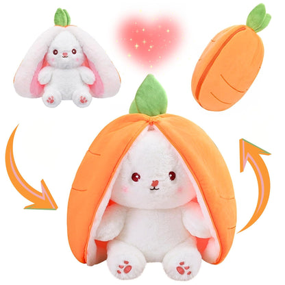 Bunny Plush with Strawberry or Carrot Design – Sweet Toy for Kids